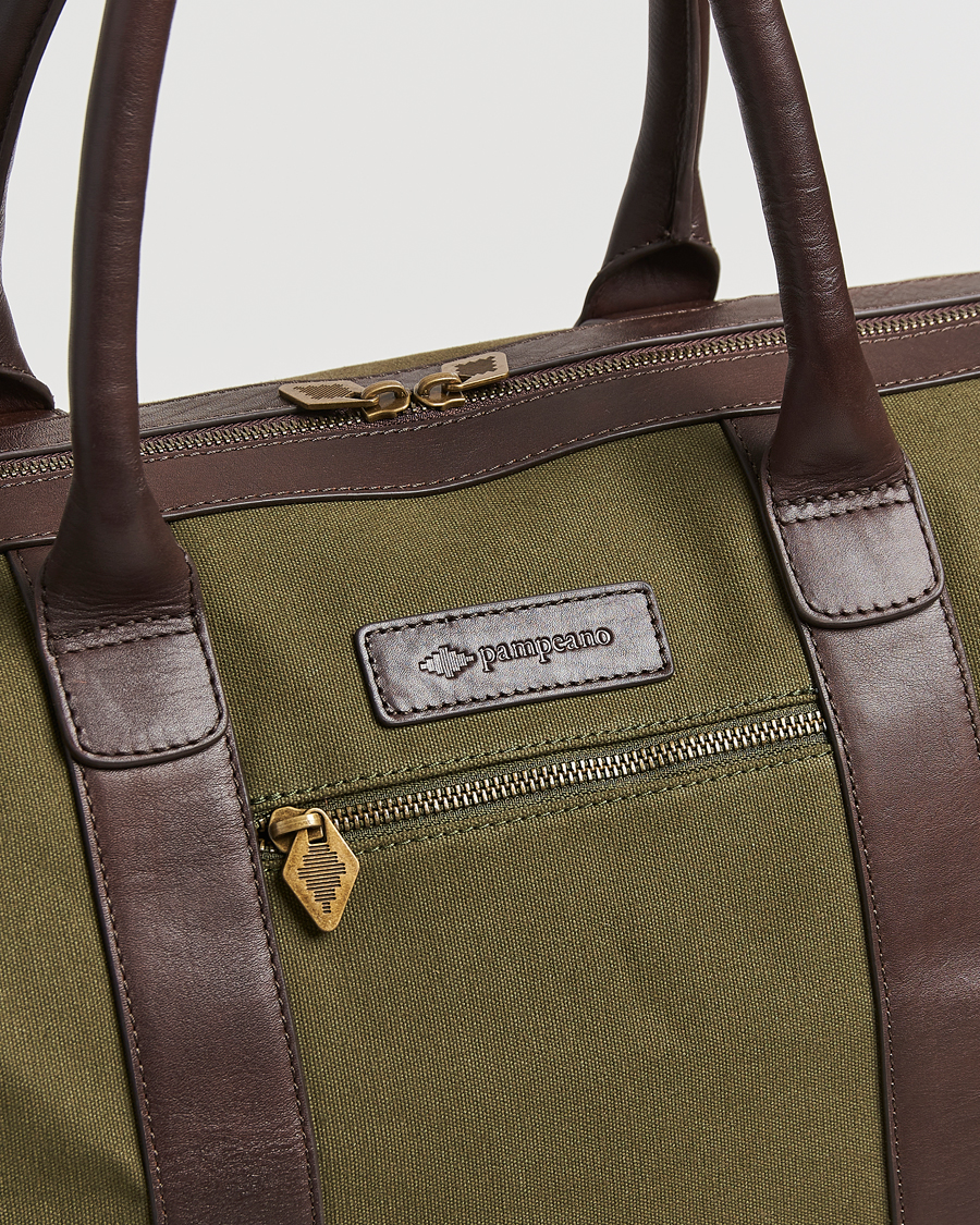 Herre | Vesker | Pampeano | Varon Small Canvas Weekend Bag Forest