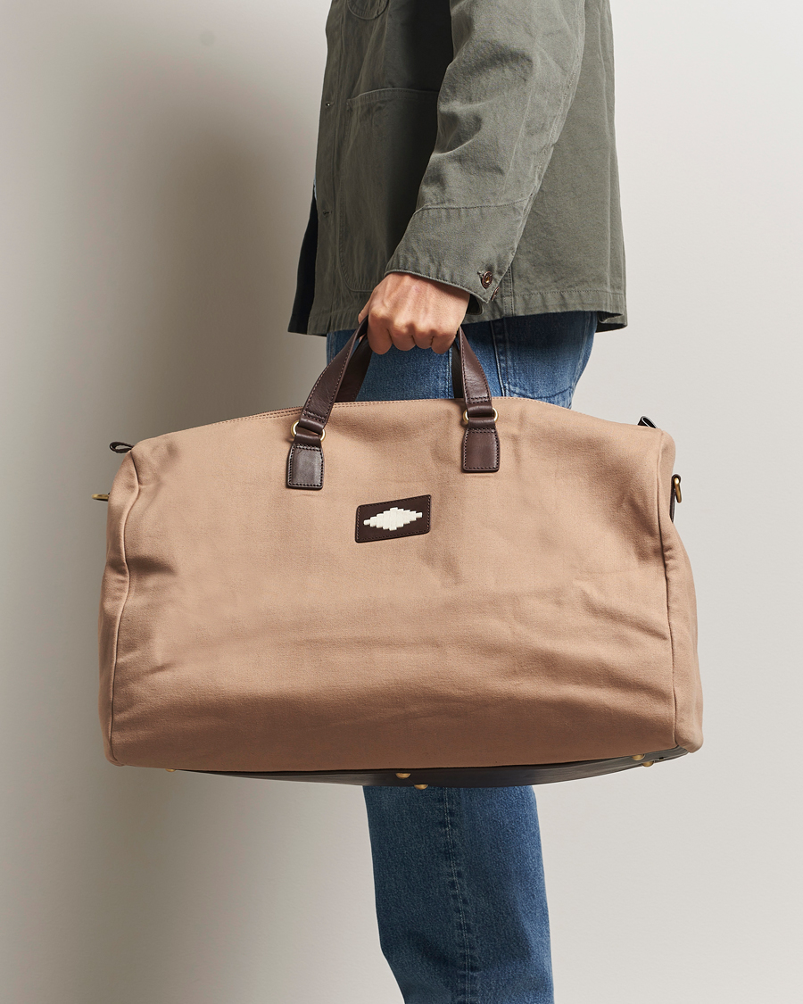 Herre | Vesker | Pampeano | Traje Canvas Holdall Sand