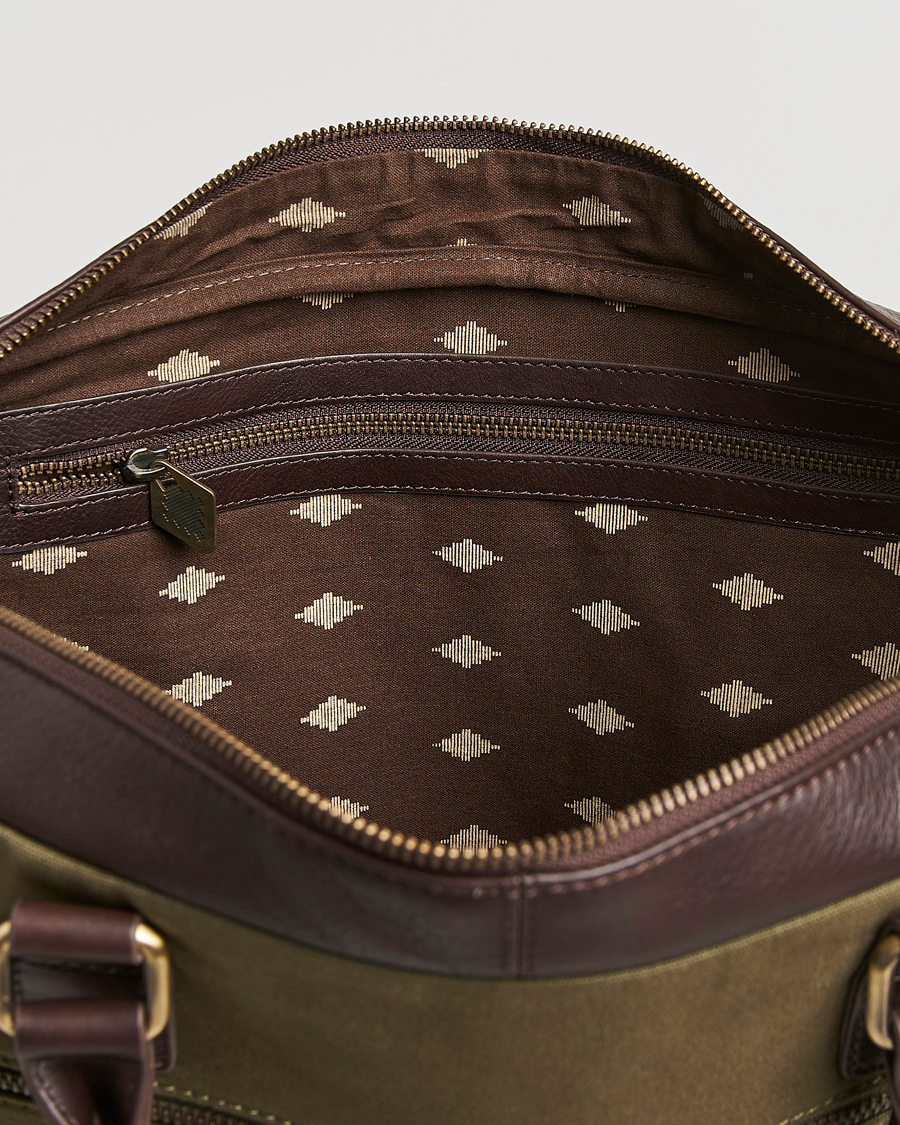 Herre | Vesker | Pampeano | Mensajero Canvas Briefcase Forest