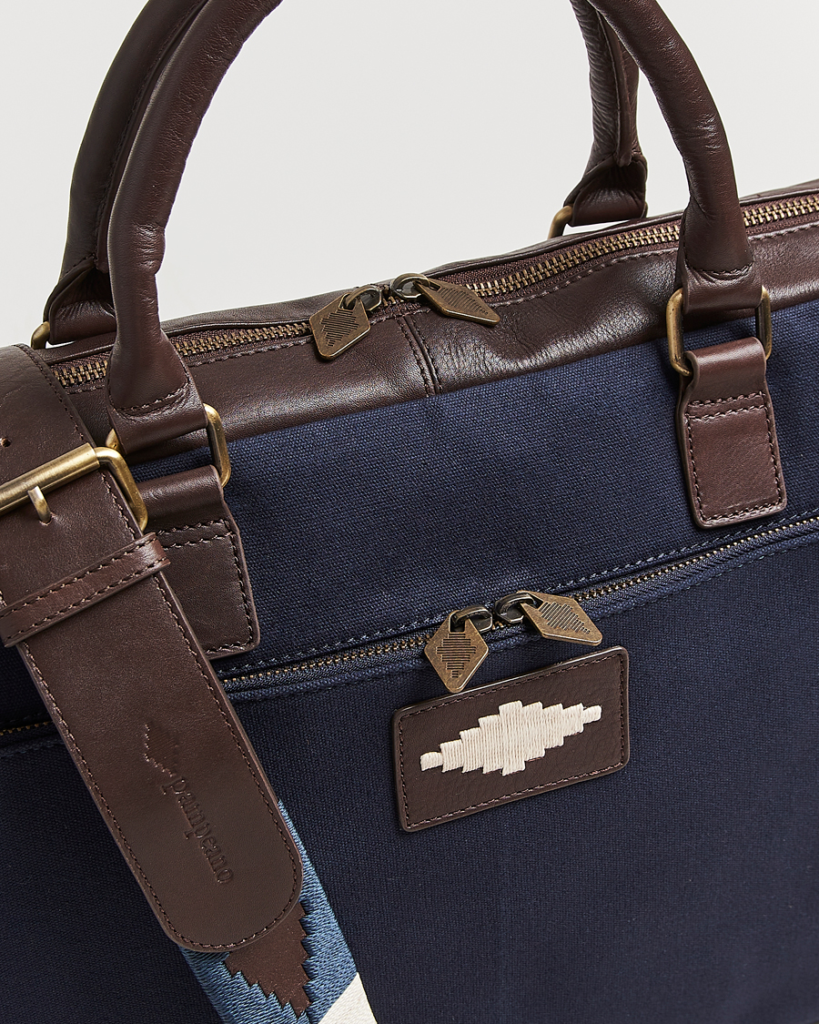 Herre | Vesker | Pampeano | Mensajero Canvas Briefcase Navy