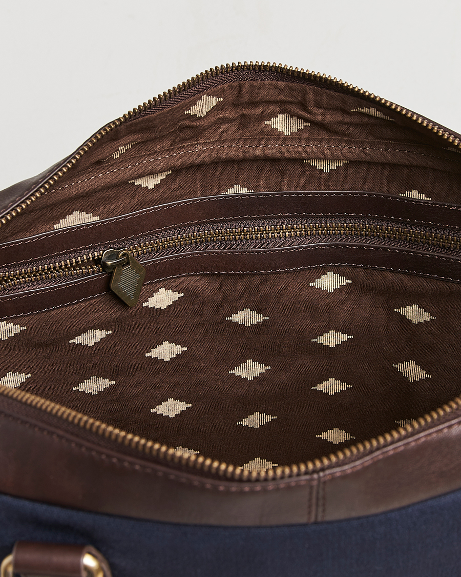 Herre | Vesker | Pampeano | Mensajero Canvas Briefcase Navy