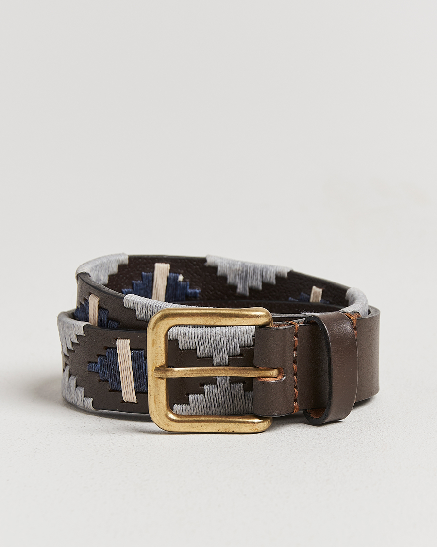 Herre | Belter | Pampeano | Tornado Hand Stitched Classic Leather Belt 3,5cm Brown