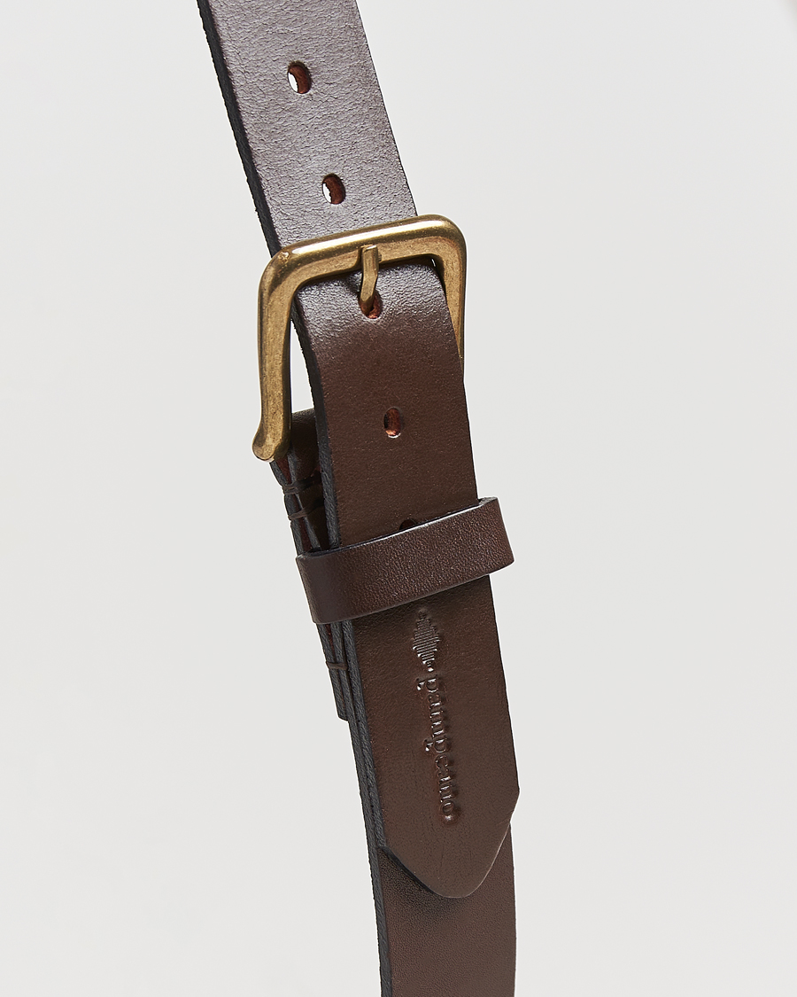 Herre | Belter | Pampeano | Otono Hand Stitched Classic Leather Belt 3,5cm Brown