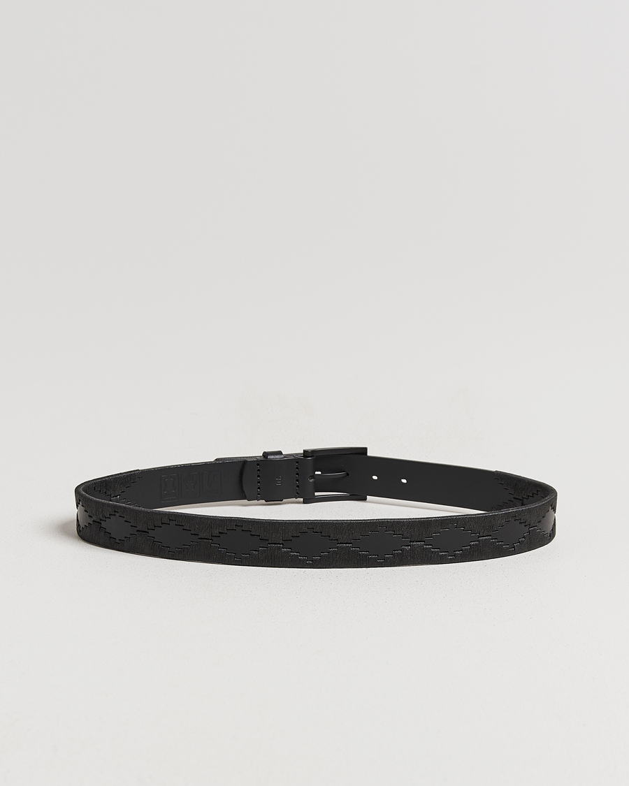 Herre | Belter | Pampeano | Bordado Hand Stitched Classic Leather Belt 3,5cm Black