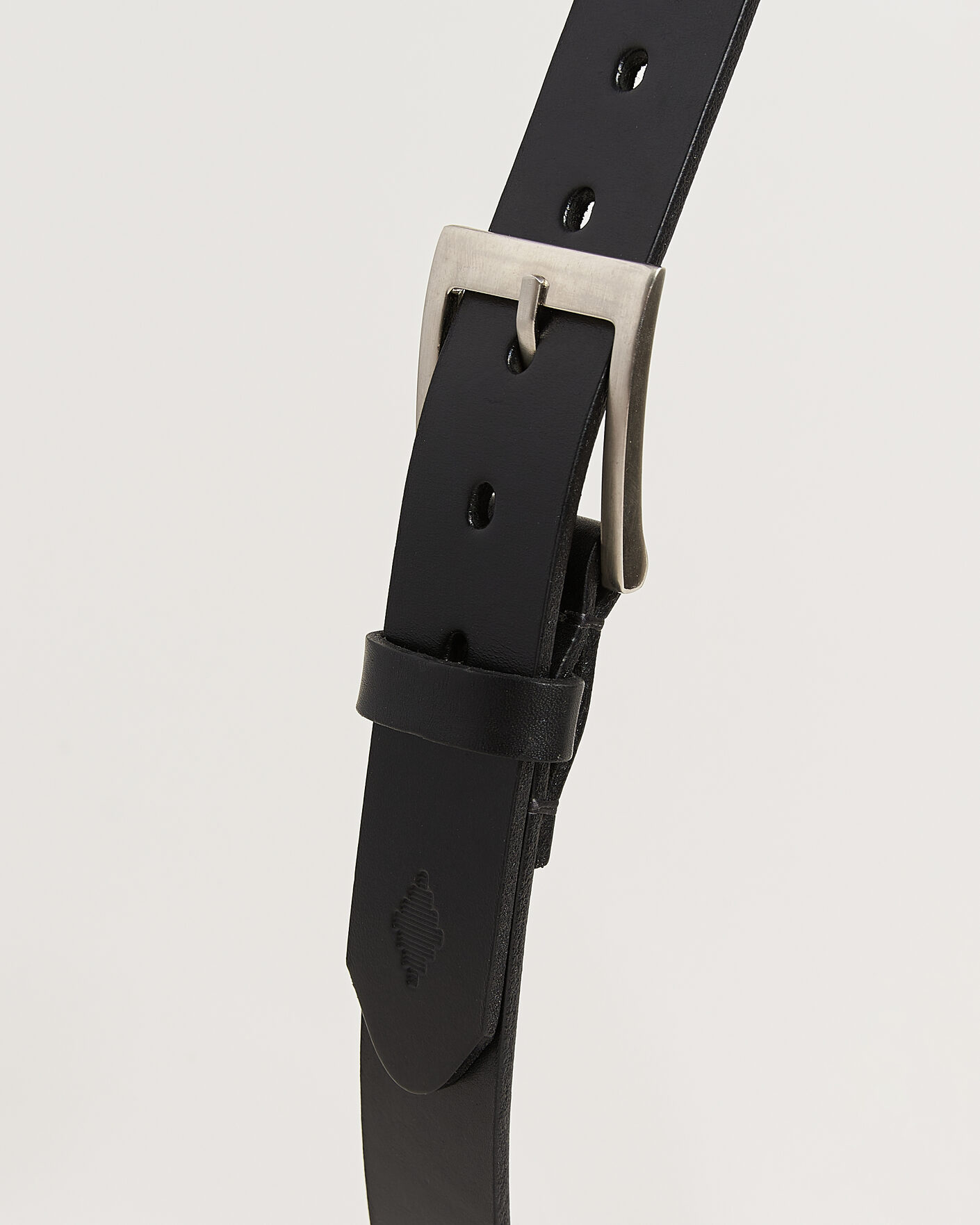 Herre | Belter | Pampeano | Bordado Hand Stitched Classic Leather Belt 3,5cm Black