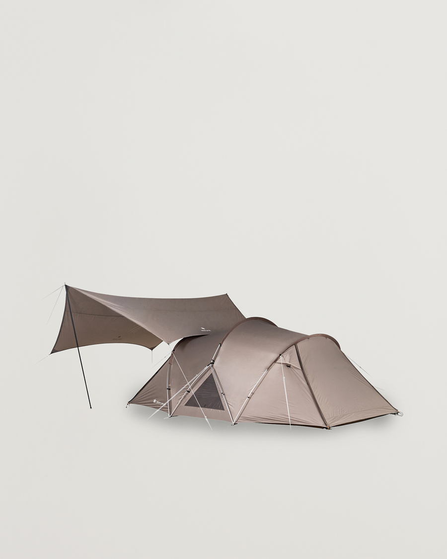 Herre | Outdoor living | Snow Peak | Land Nest Dome Medium Tent & Tarp Set Brown