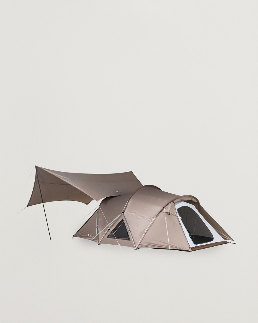 Herre | Outdoor living | Snow Peak | Land Nest Dome Medium Tent & Tarp Set Brown