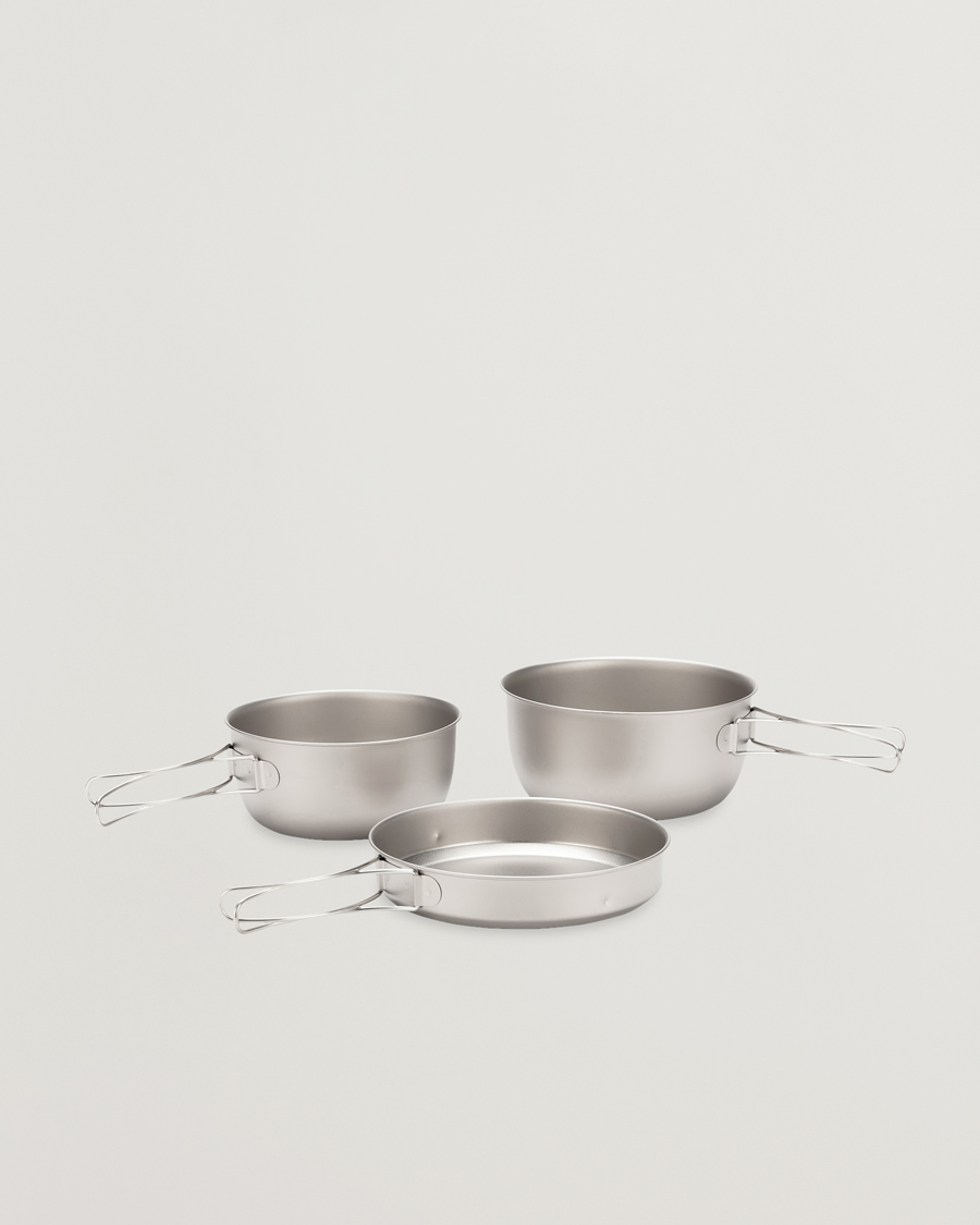 Herre | Outdoor living | Snow Peak | 3 Piece Cookset Titanium