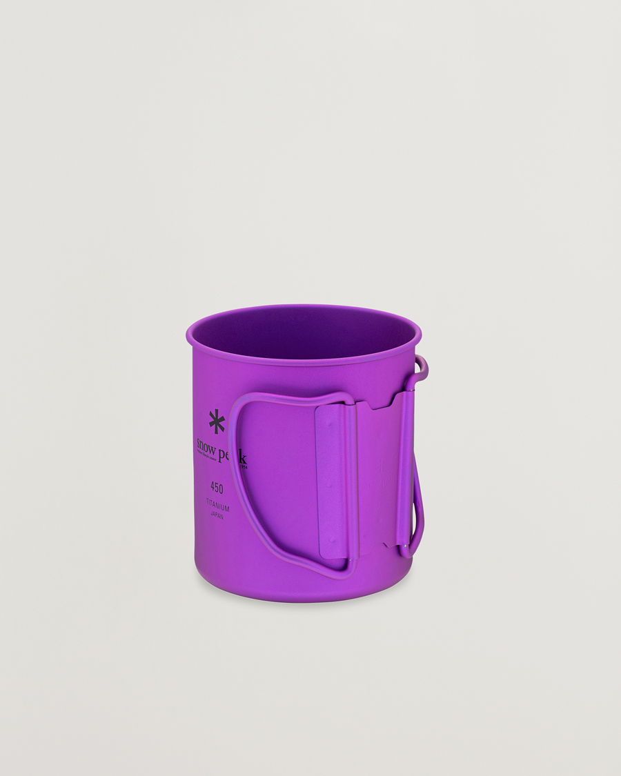 Herre | Outdoor living | Snow Peak | Single Wall Mug 450 Purple Titanium