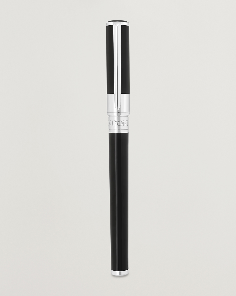 Herre | Penner | S.T. Dupont | D-Initial Rollerball Pen Black/Chrome