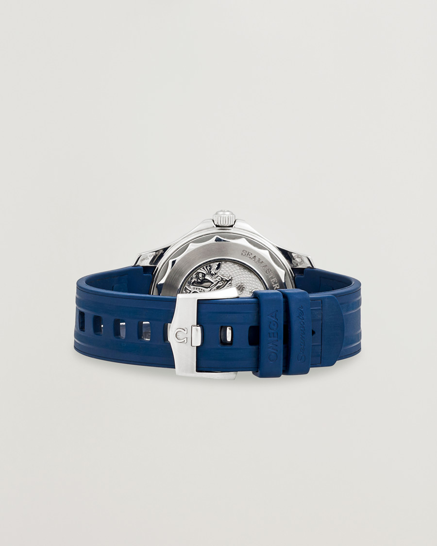 Herre | Omega Pre-Owned Summer Blue Seamaster Diver 300m 75th | Omega Pre-Owned | Summer Blue Seamaster Diver 300m 75th