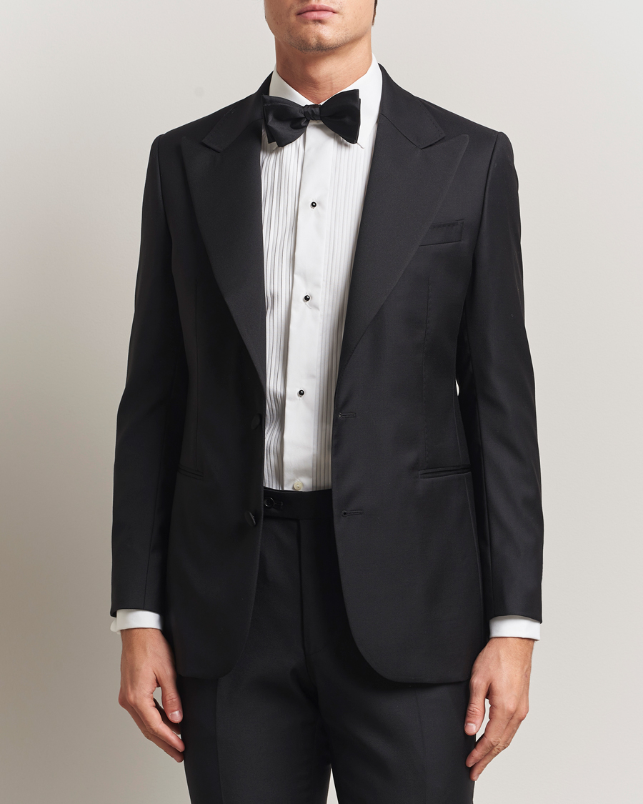 Herre | Dressjakker | Morris | Loro Piana Tuxedo Jacket Black