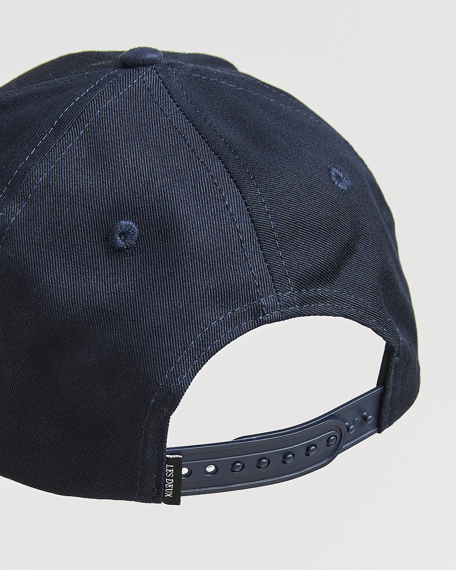 Herre | Hatter og capser | LES DEUX | Baseball Cap Suede II Dark Navy Blue