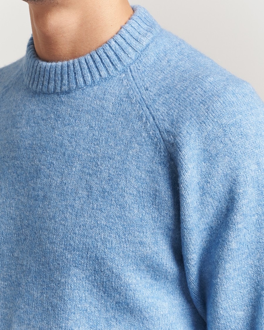 Herre | Gensere | LES DEUX | Gilbert Crew Neck Knit Allure Blue