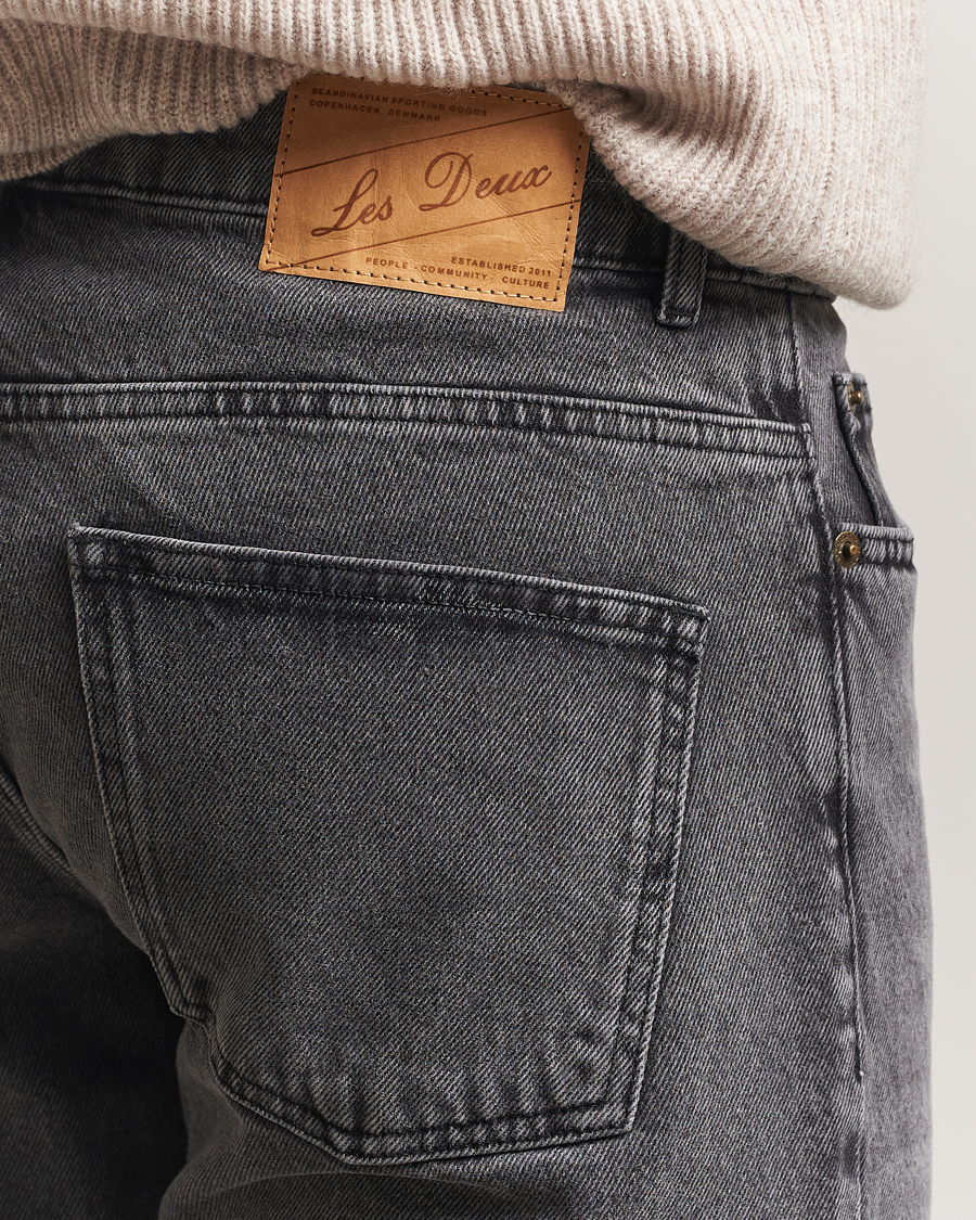 Herre | Jeans | LES DEUX | Ricky Washed Jeans Grey