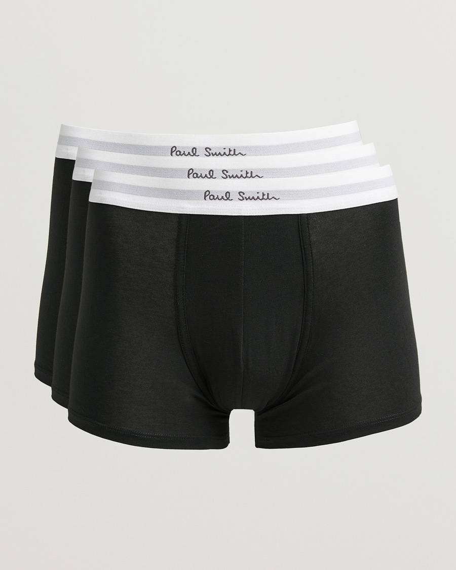 Herre | Undertøy | Paul Smith | 3-Pack Trunk Black