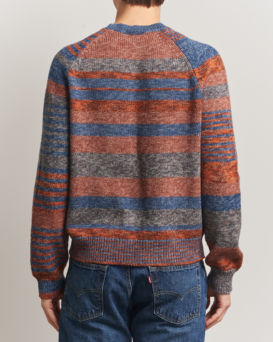 Herre | Gensere | PS Paul Smith | Wool Knitted Striped Sweater Red Multi