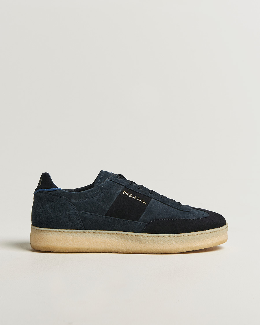 Herre | Sneakers | PS Paul Smith | Dover Suede Crepe Sole Sneaker Navy