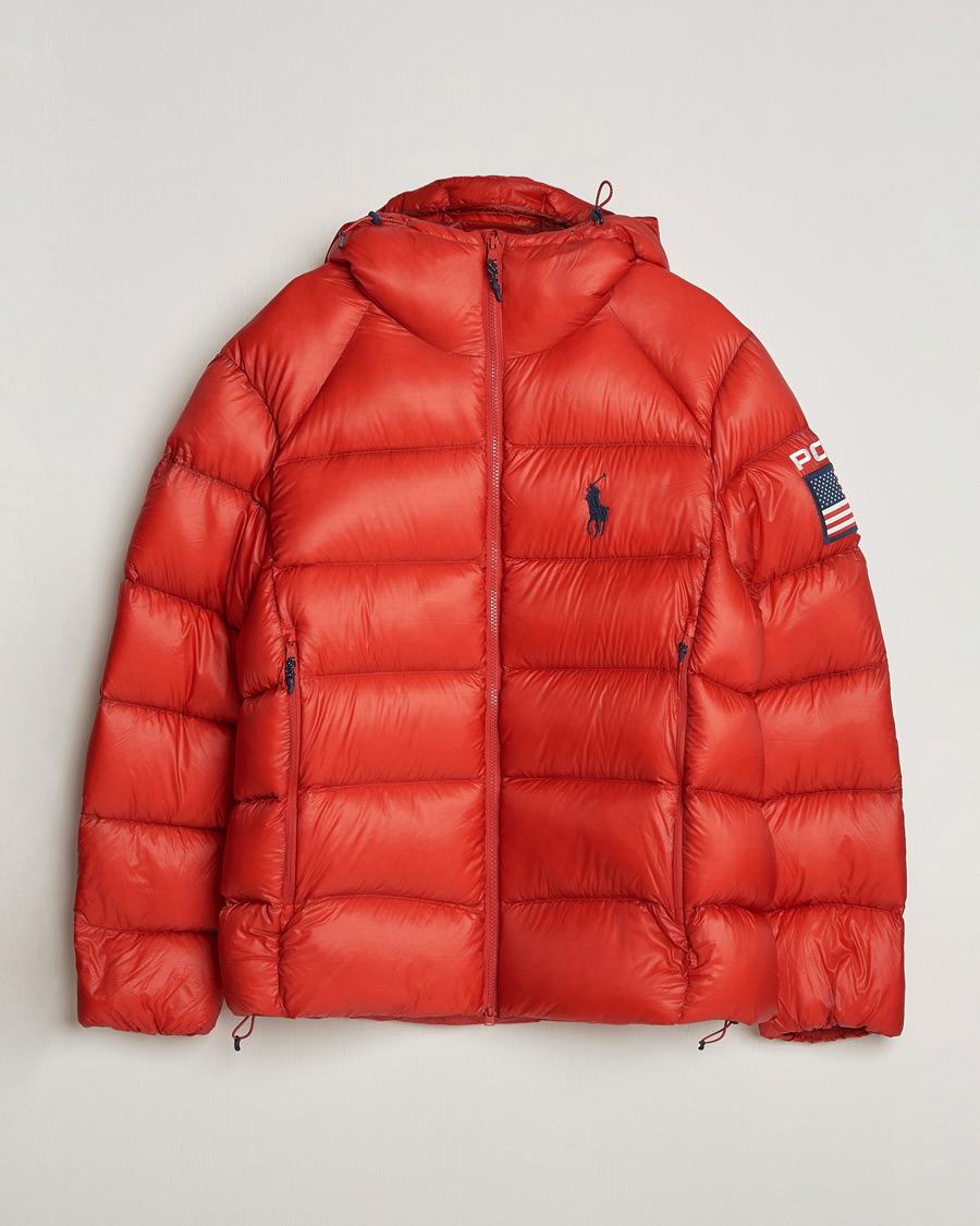 Herre | Jakker | Polo Ralph Lauren | USA Hawthorne Jacket RL 2000 Red