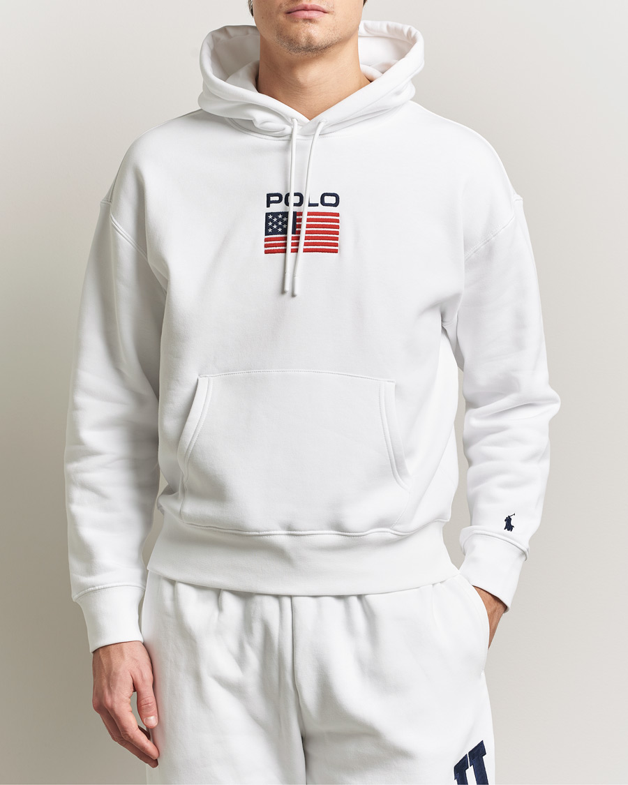 Herre | Gensere | Polo Ralph Lauren | USA Hoodie White