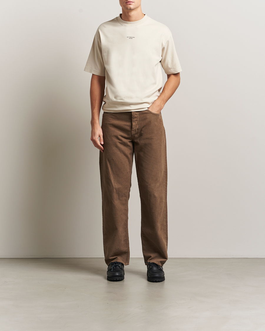 Herre | T-Shirts | Drôle de Monsieur | Classic Slogan T-Shirt Mastic