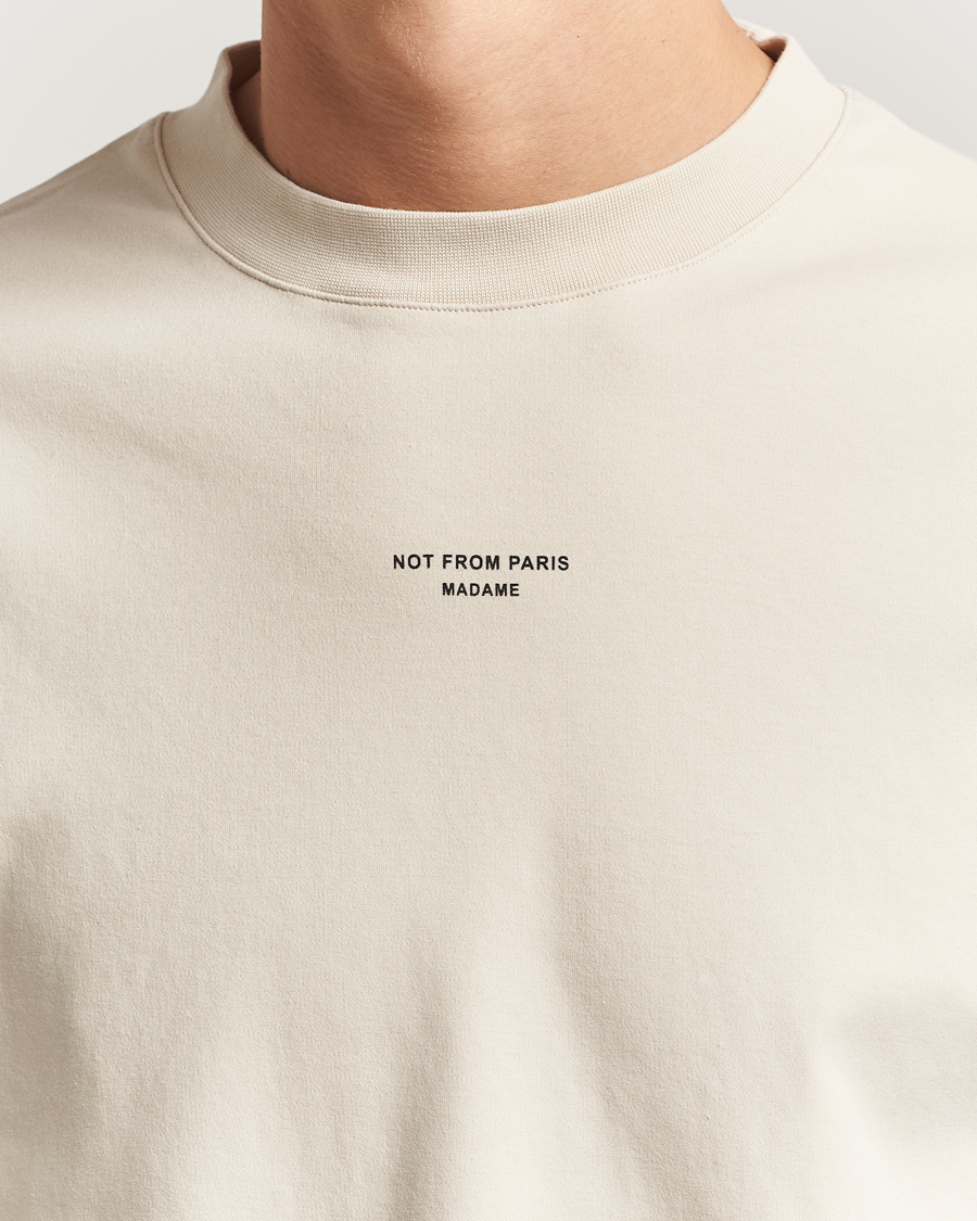 Herre | T-Shirts | Drôle de Monsieur | Classic Slogan T-Shirt Mastic