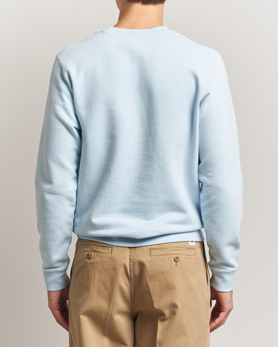 Herre | Gensere | Sunspel | Loopback Sweatshirt Frost Blue