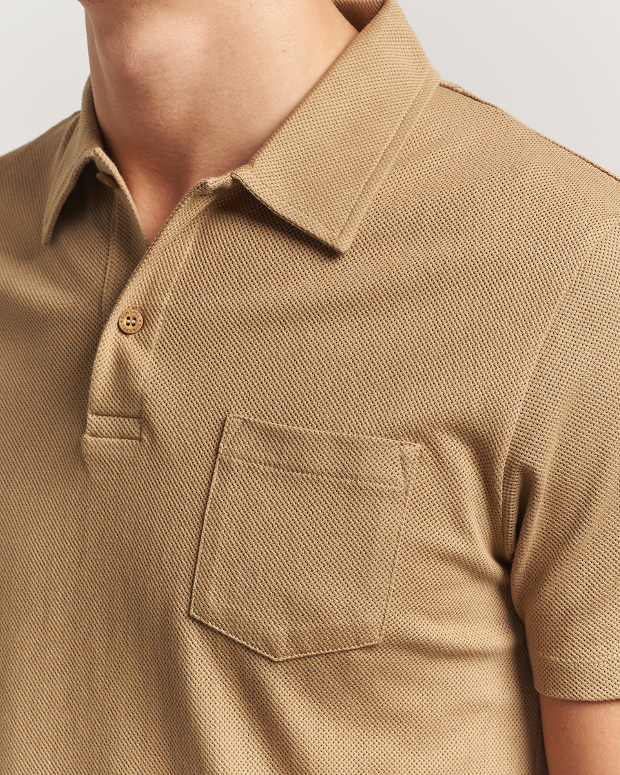 Herre | Pikéer | Sunspel | Riviera Polo Shirt Tan