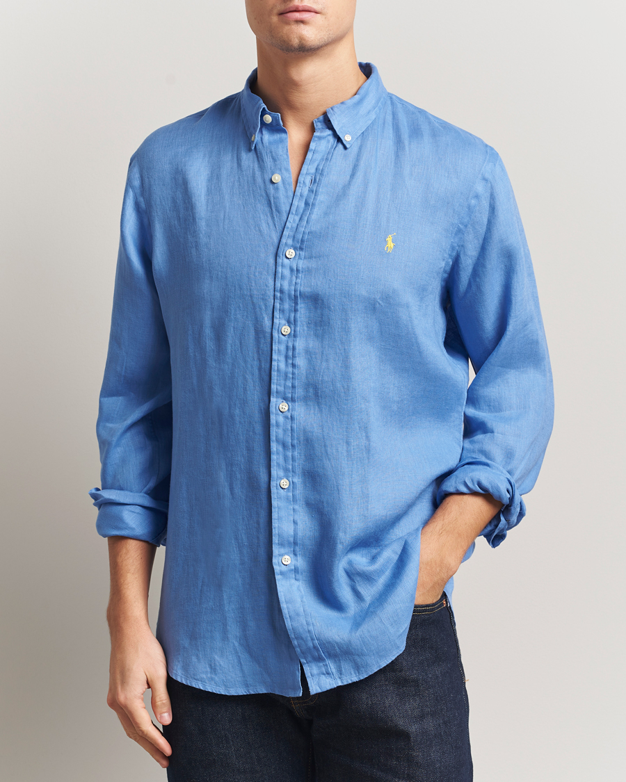 Herre | Skjorter | Polo Ralph Lauren | Slim Fit Linen Shirt Harbour Island
