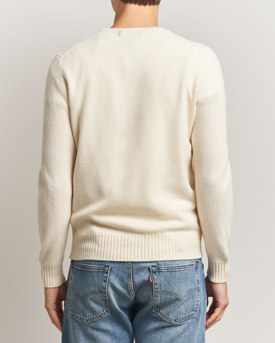 Herre | Dressjakker | Polo Ralph Lauren | Wool/Cashmere Crew Neck Andover Cream
