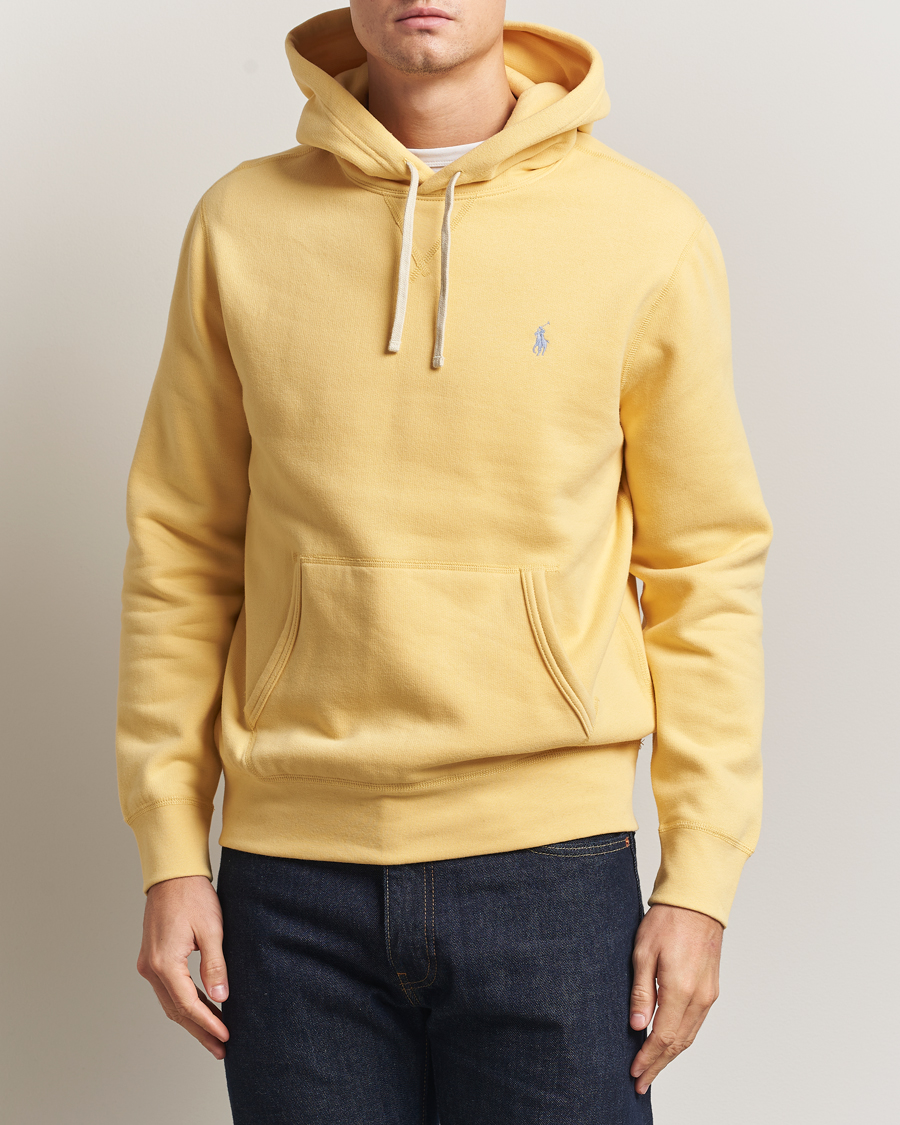 Herre | Pikéer | Polo Ralph Lauren | RL Fleece Hoodie Corn Yellow