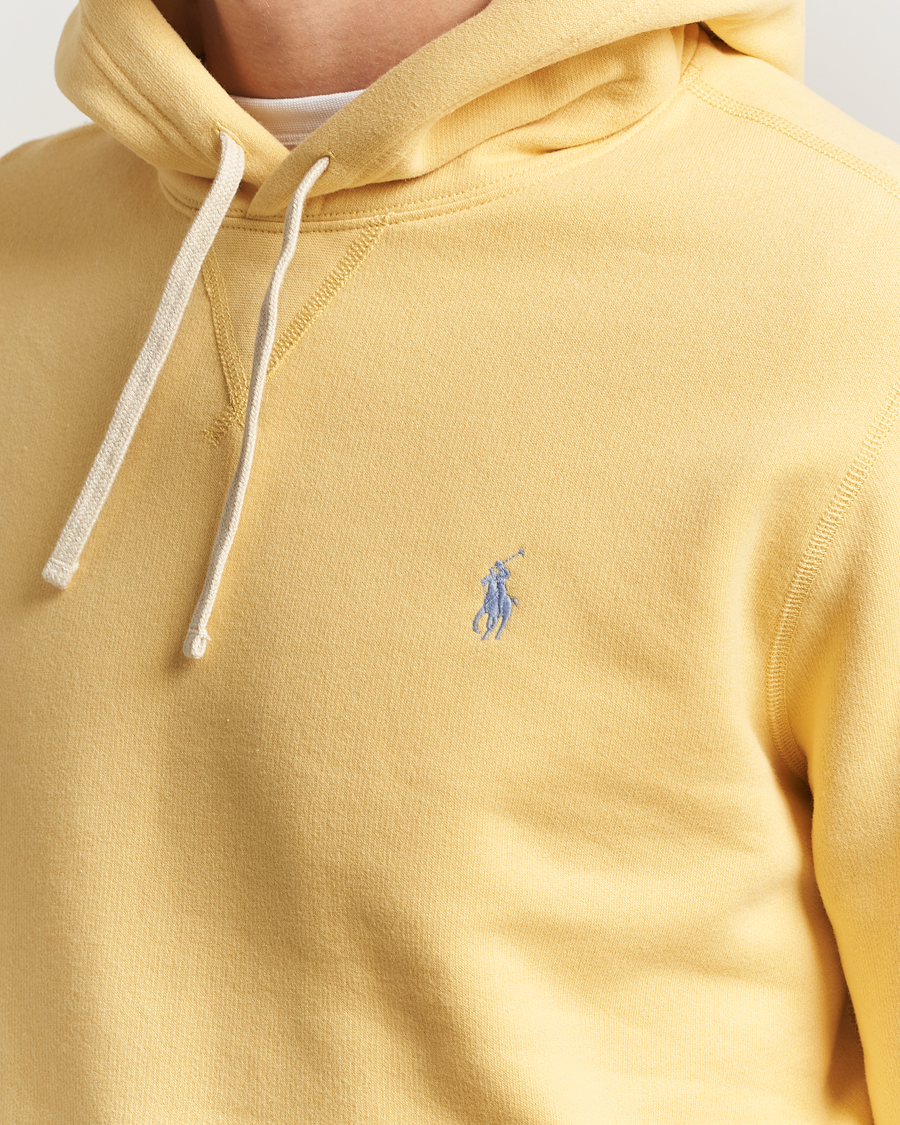 Herre | Pikéer | Polo Ralph Lauren | RL Fleece Hoodie Corn Yellow