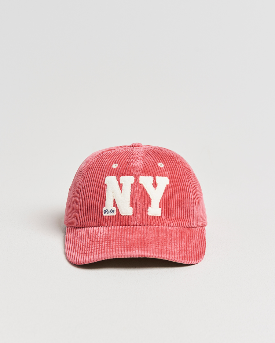 Herre | Hatter og capser | Polo Ralph Lauren | NY Cord Cap Red Sky
