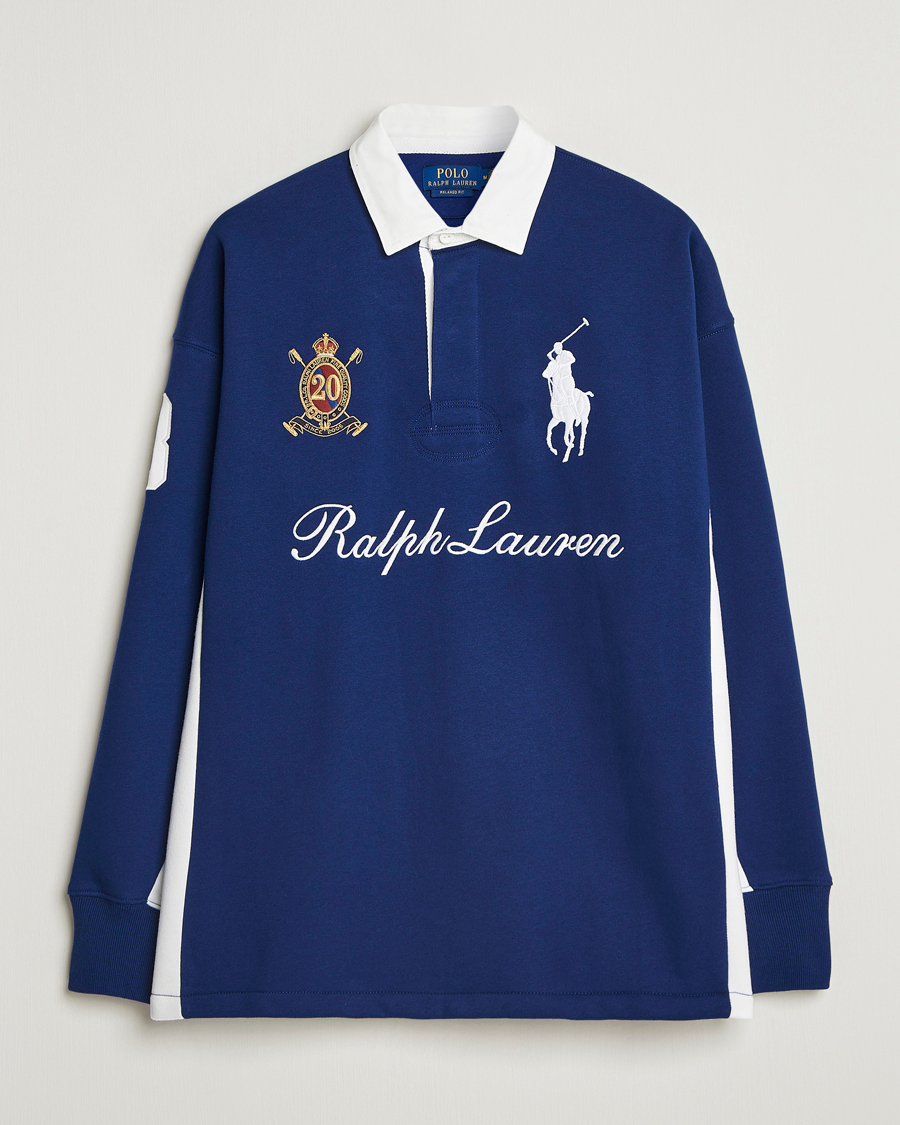 Herre | Gensere | Polo Ralph Lauren | Big Pony Rugby Sweater Fall Royal