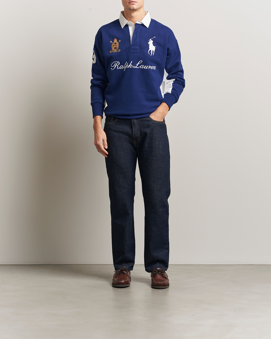 Herre | Gensere | Polo Ralph Lauren | Big Pony Rugby Sweater Fall Royal