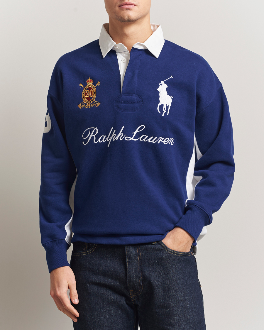 Herre | Gensere | Polo Ralph Lauren | Big Pony Rugby Sweater Fall Royal