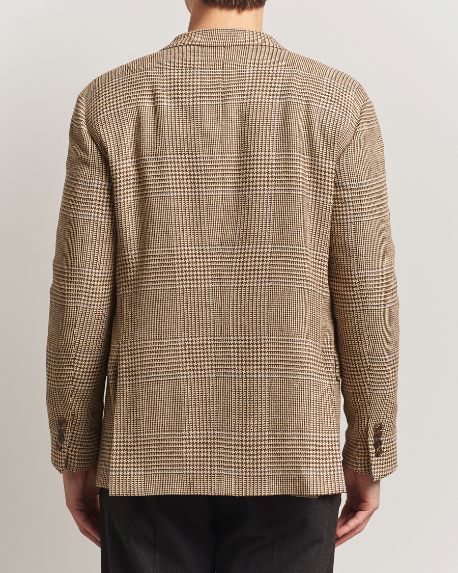 Herre | Dressjakker | Polo Ralph Lauren | DB Wool Prince of Wales Blazer Sand/Brown