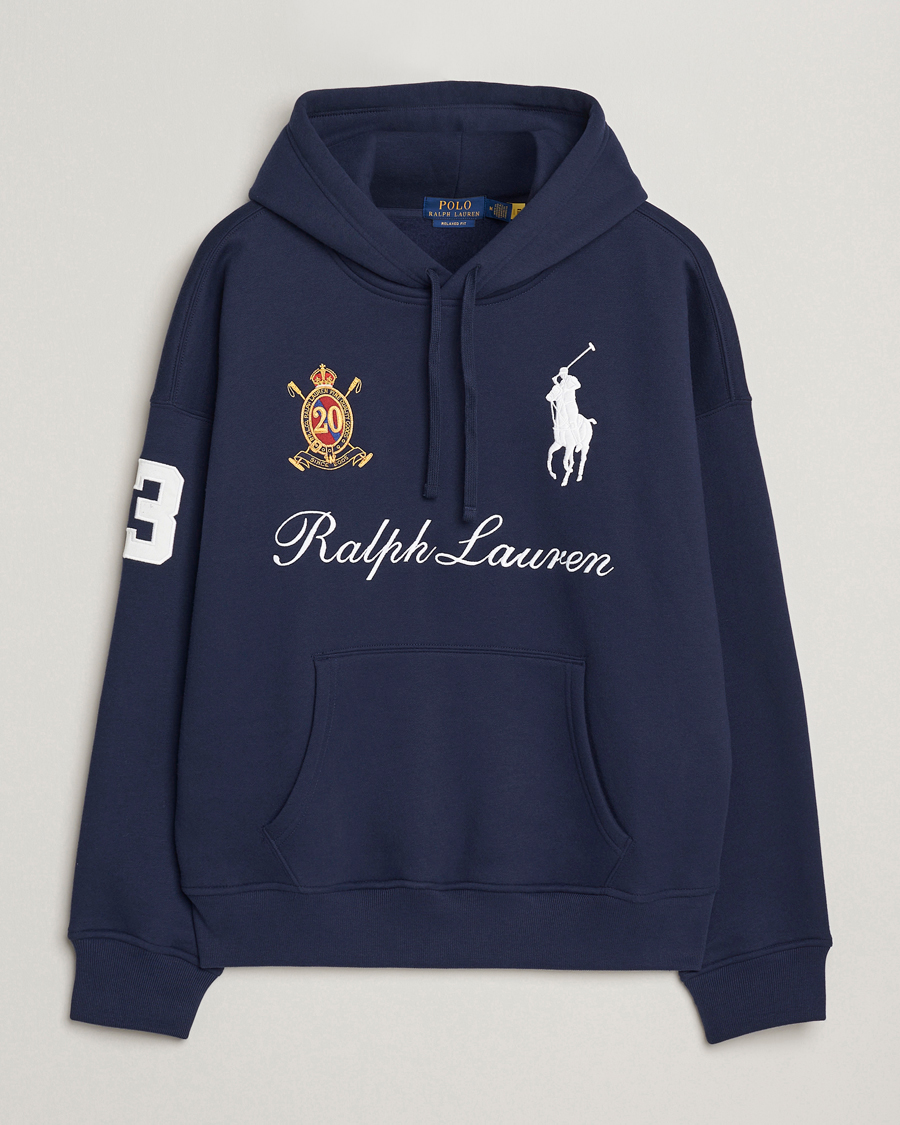 Herre | Gensere | Polo Ralph Lauren | Big Pony Hoodie Cruise Navy