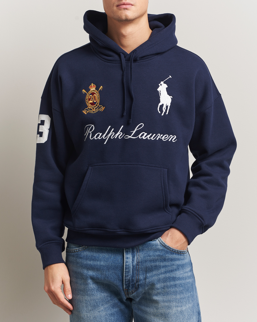 Herre | Gensere | Polo Ralph Lauren | Big Pony Hoodie Cruise Navy