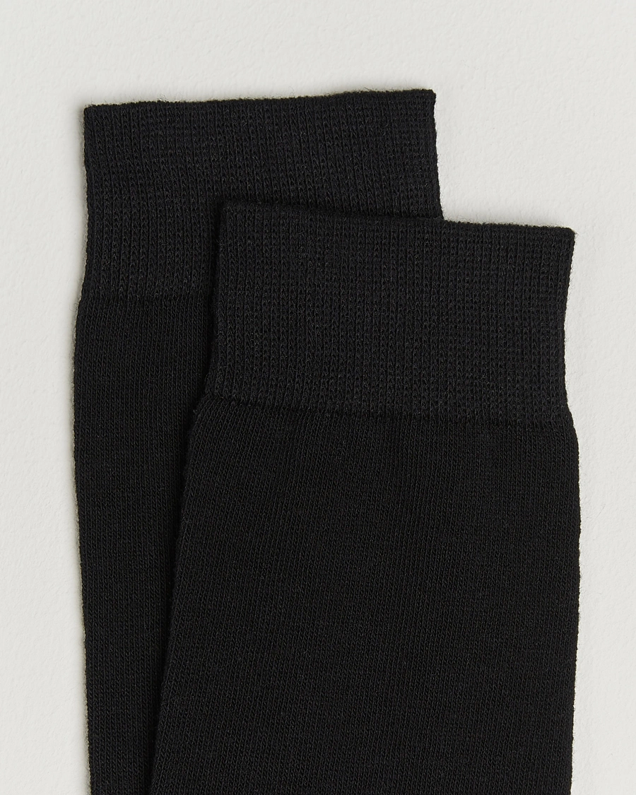 Herre | Undertøy | Care with Carl | 10-Pack Solid Cotton Socks BLACK