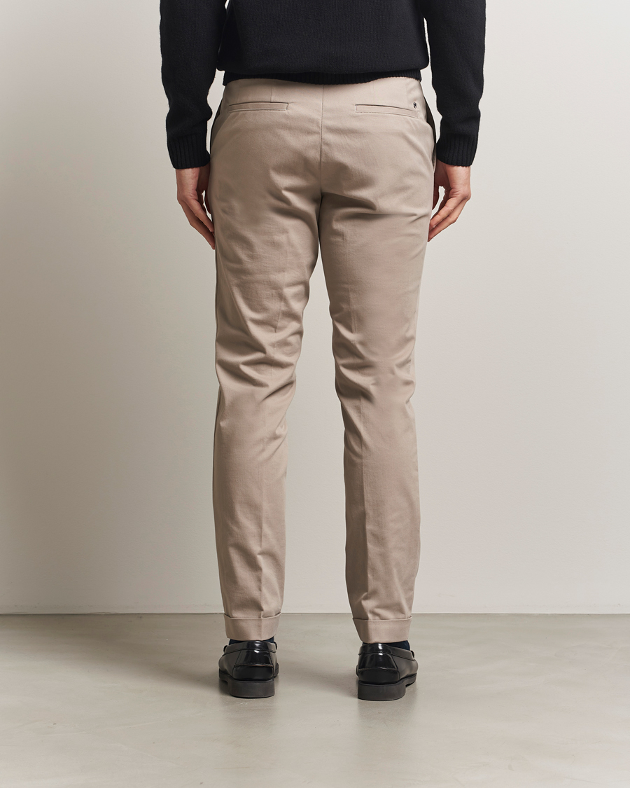 Herre | Bukser | BOSS BLACK | Genius Cotton Trousers Beige
