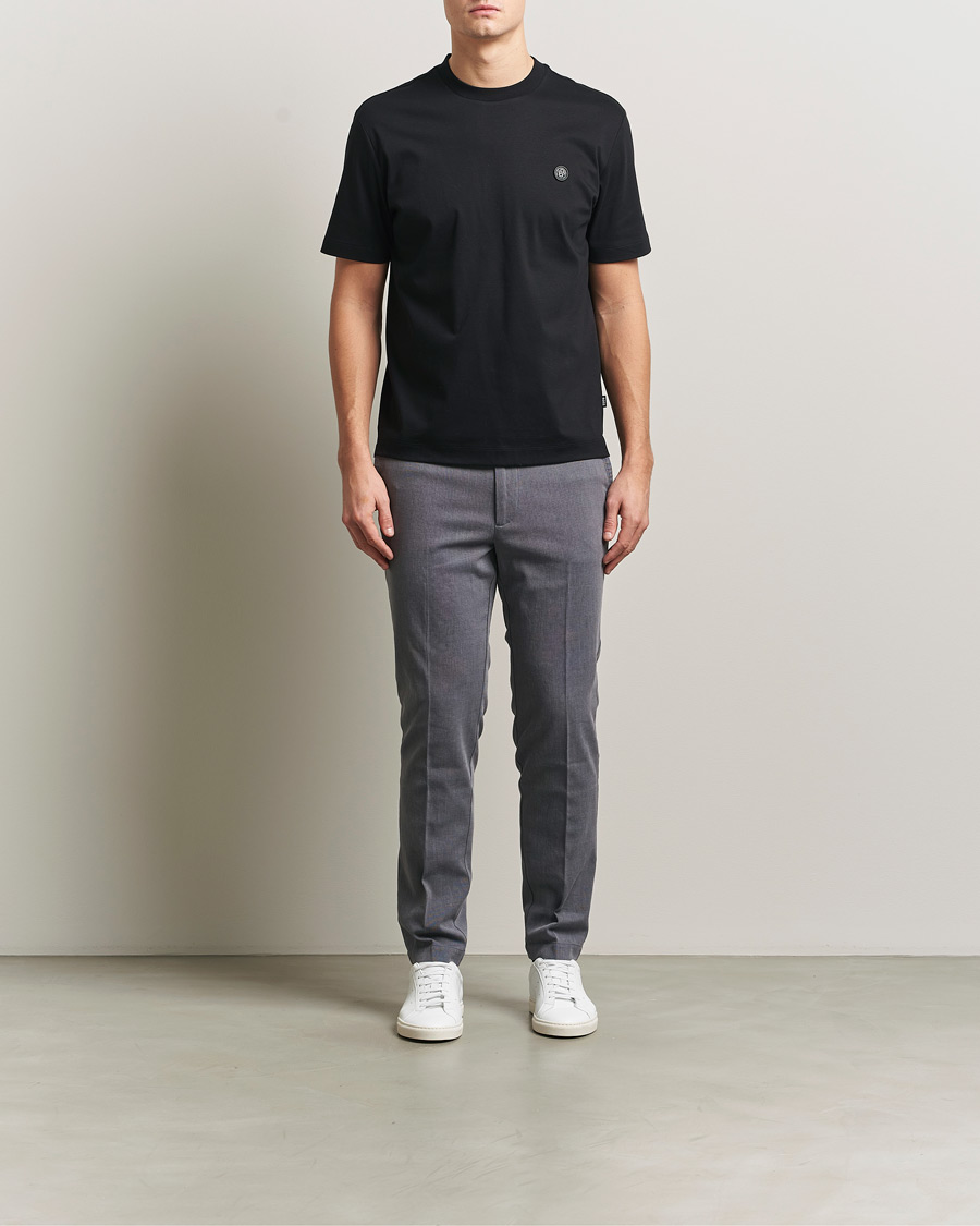 Herre | Bukser | BOSS BLACK | Kaiton Structured Chinos Dark Blue
