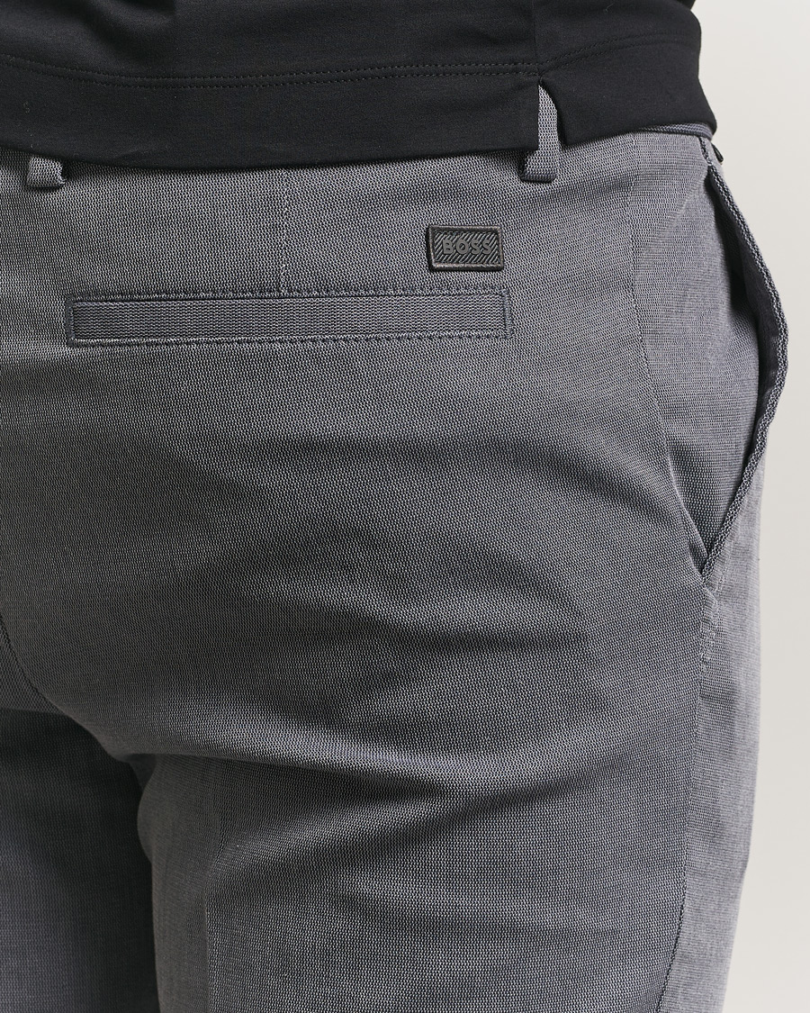Herre | Bukser | BOSS BLACK | Kaiton Structured Chinos Dark Blue