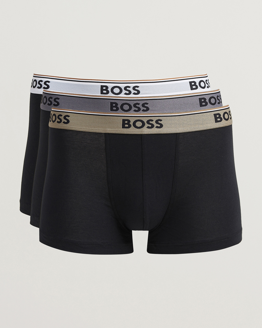 Herre | Undertøy | BOSS BLACK | 3-Pack Trunk Black