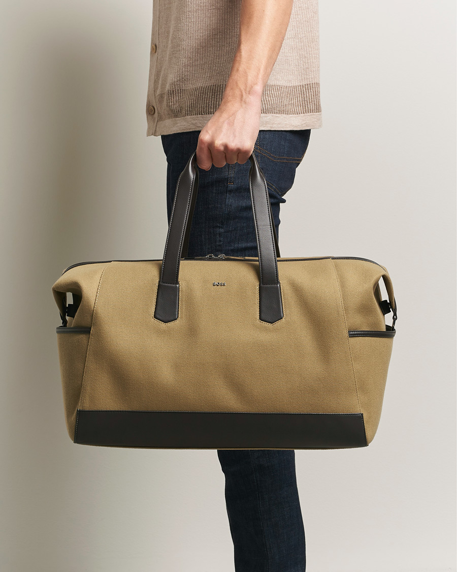 Herre | Vesker | BOSS BLACK | Dakkar Holdall Dark Beige