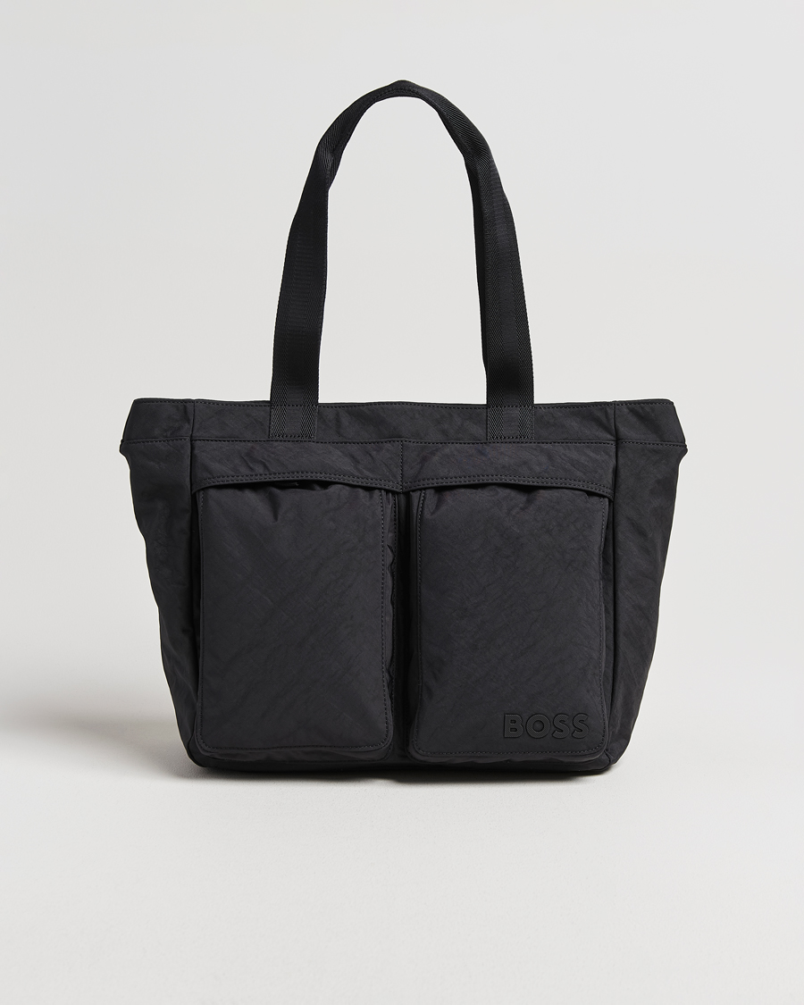 Herre | Vesker | BOSS BLACK | Catch Nylon Tote Bag Black