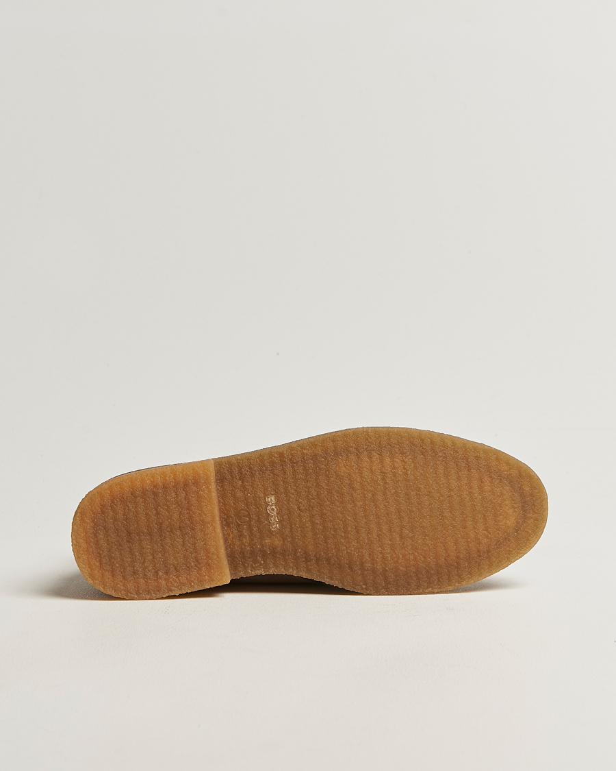 Herre | Støvler | BOSS BLACK | Kope Suede Desert Boots Medium Beige