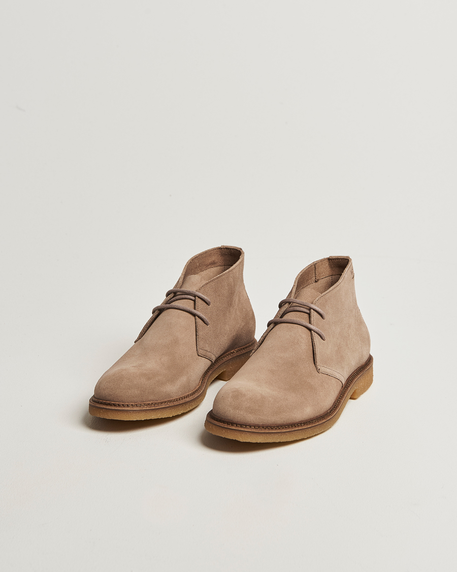 Herre | Støvler | BOSS BLACK | Kope Suede Desert Boots Medium Beige