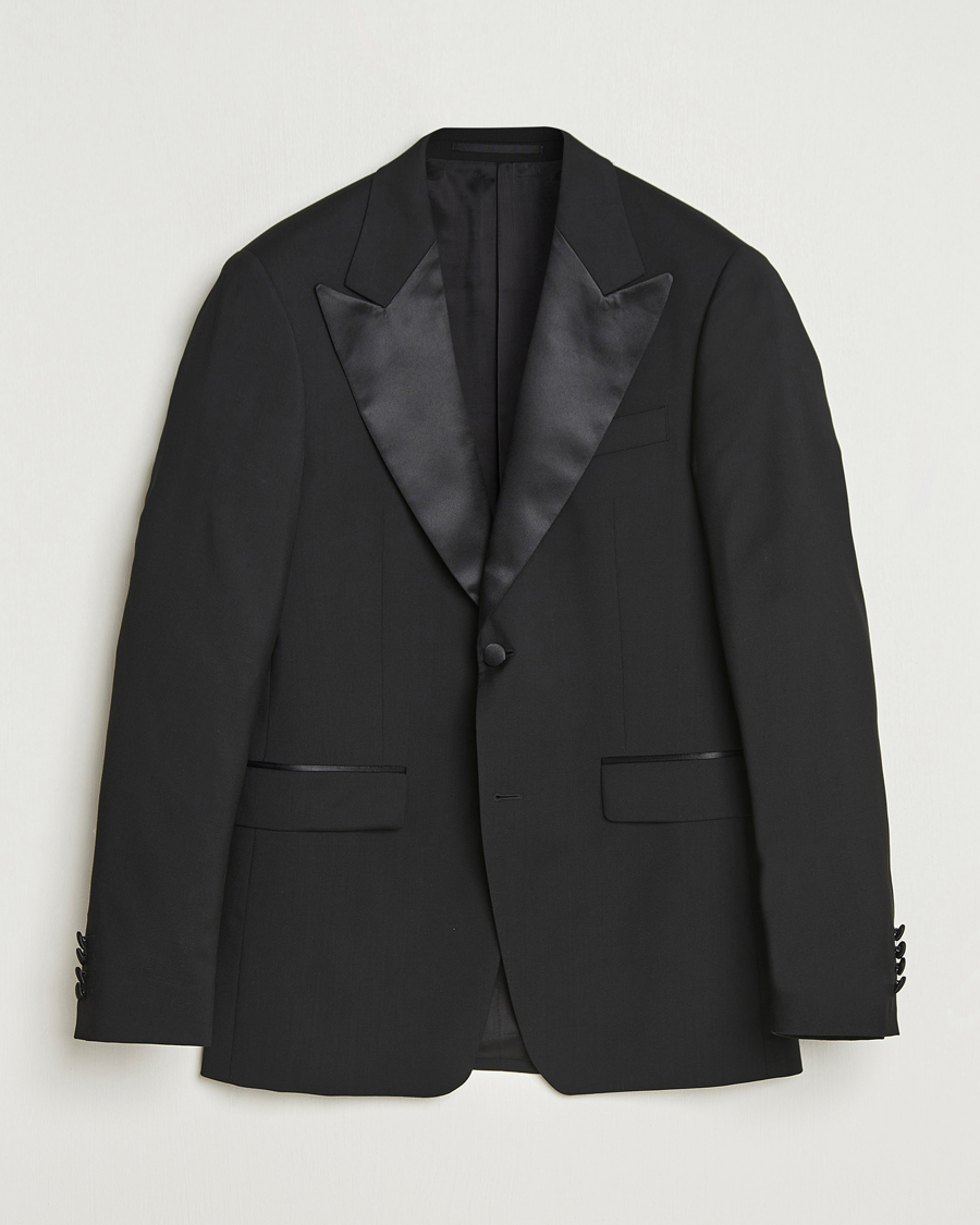 Herre | Dressjakker | Tiger of Sweden | Jeffers Tuxedo Blazer Black