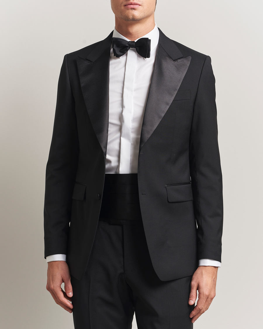 Herre | Dressjakker | Tiger of Sweden | Jeffers Tuxedo Blazer Black